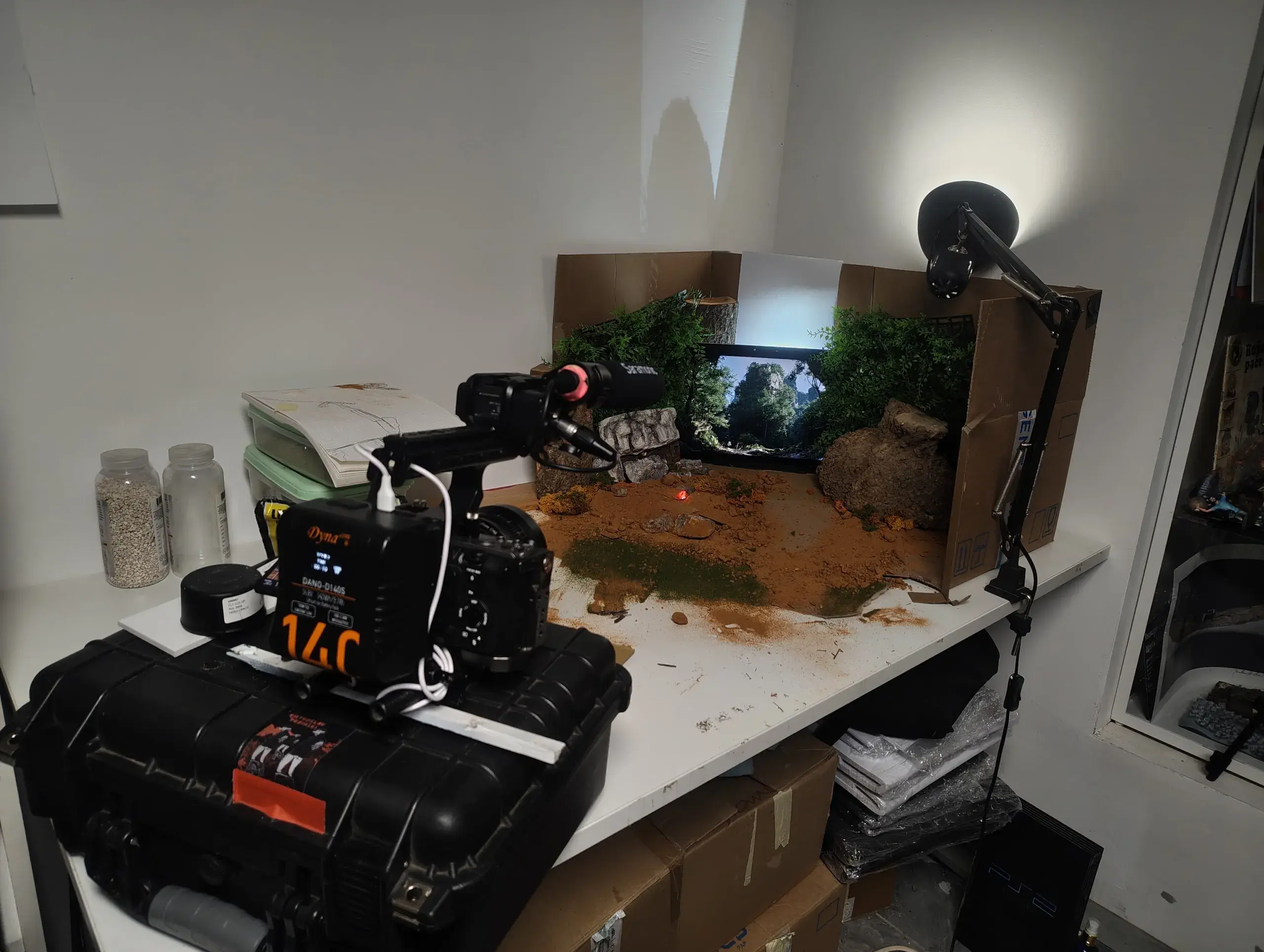 Camper van dream, miniature sets for a documentary, photo 5 of 6