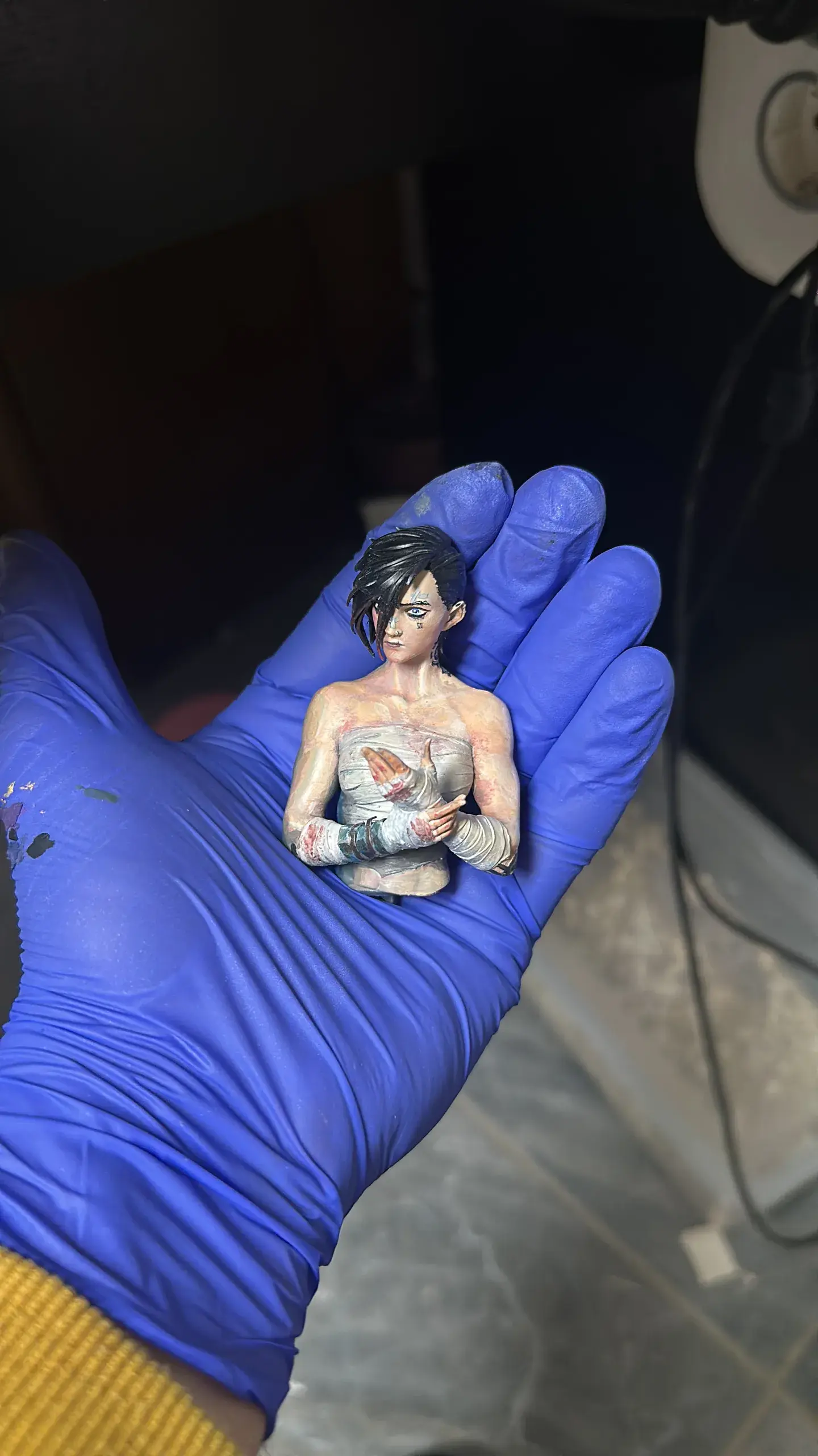 Vi from Arcane, a painted bust, photo 14 of 14
