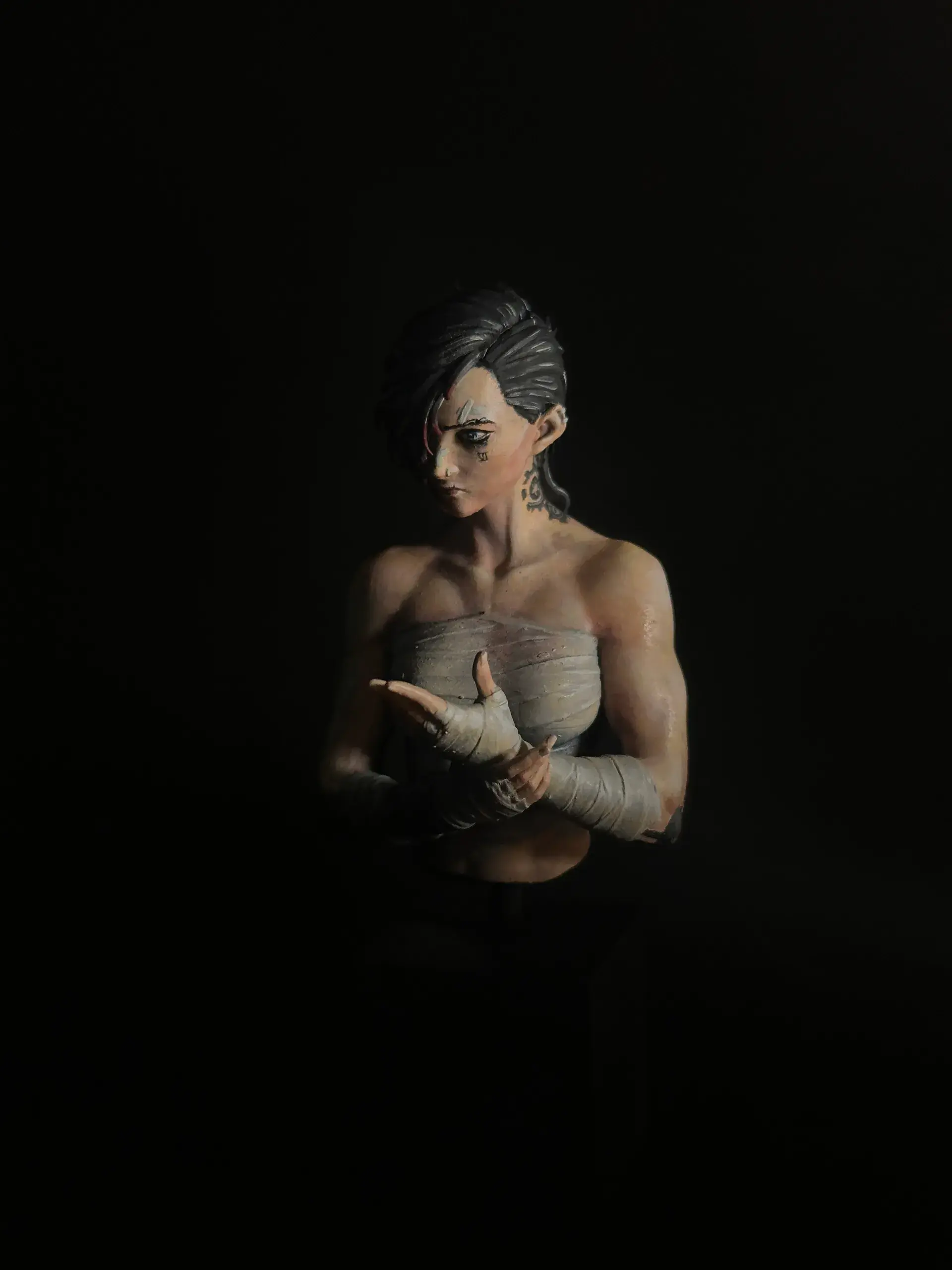 Vi from Arcane, a painted bust, photo 7 of 14