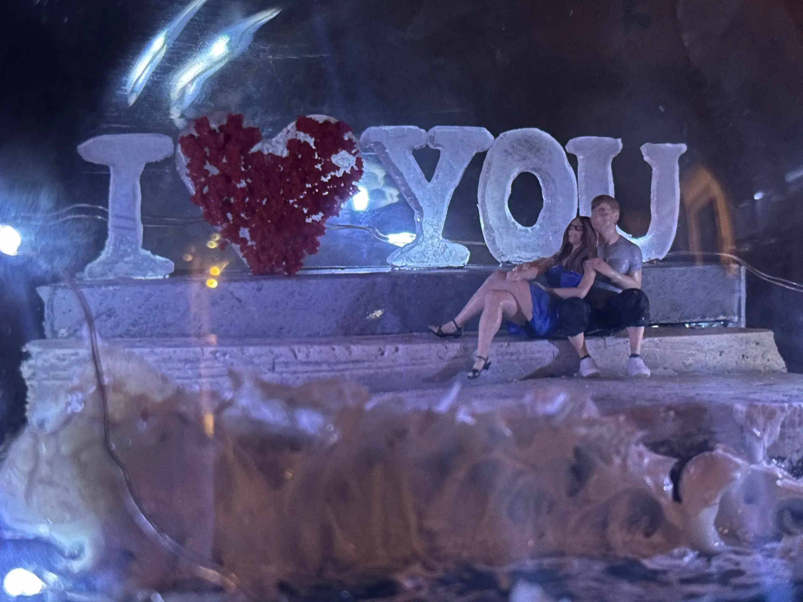 I love you, the Vir pier where they met, photo 1 of 6