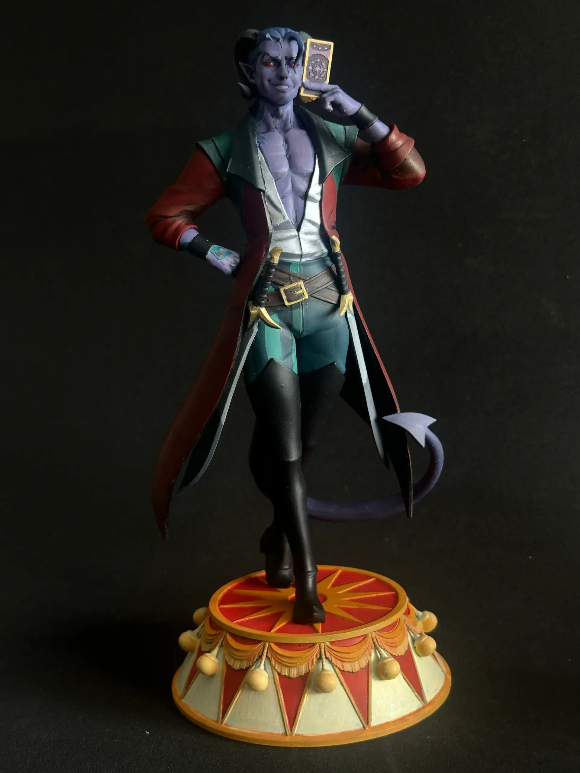 Mollymauk Tealeaf, painted by Elanor, photo 2 of 6