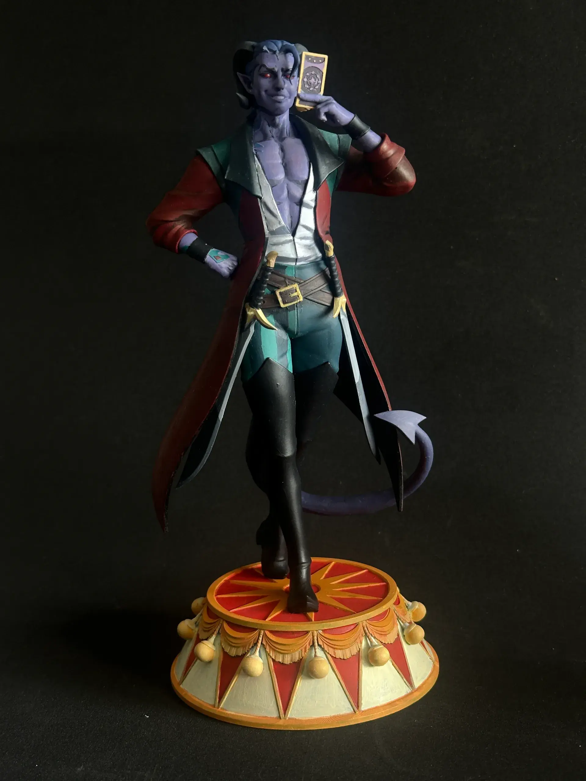 Mollymauk Tealeaf, painted by Elanor, photo 3 of 6